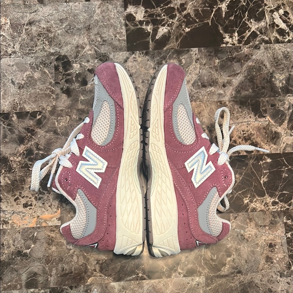 New Balance Kids' Sneakers in Purple and Gray